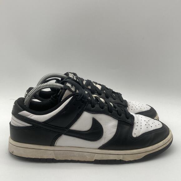 Mens Size 7.5 Nike Dunk Low Retro Black/White Panda Casual Skate DD1391-100 - Picture 1 of 10